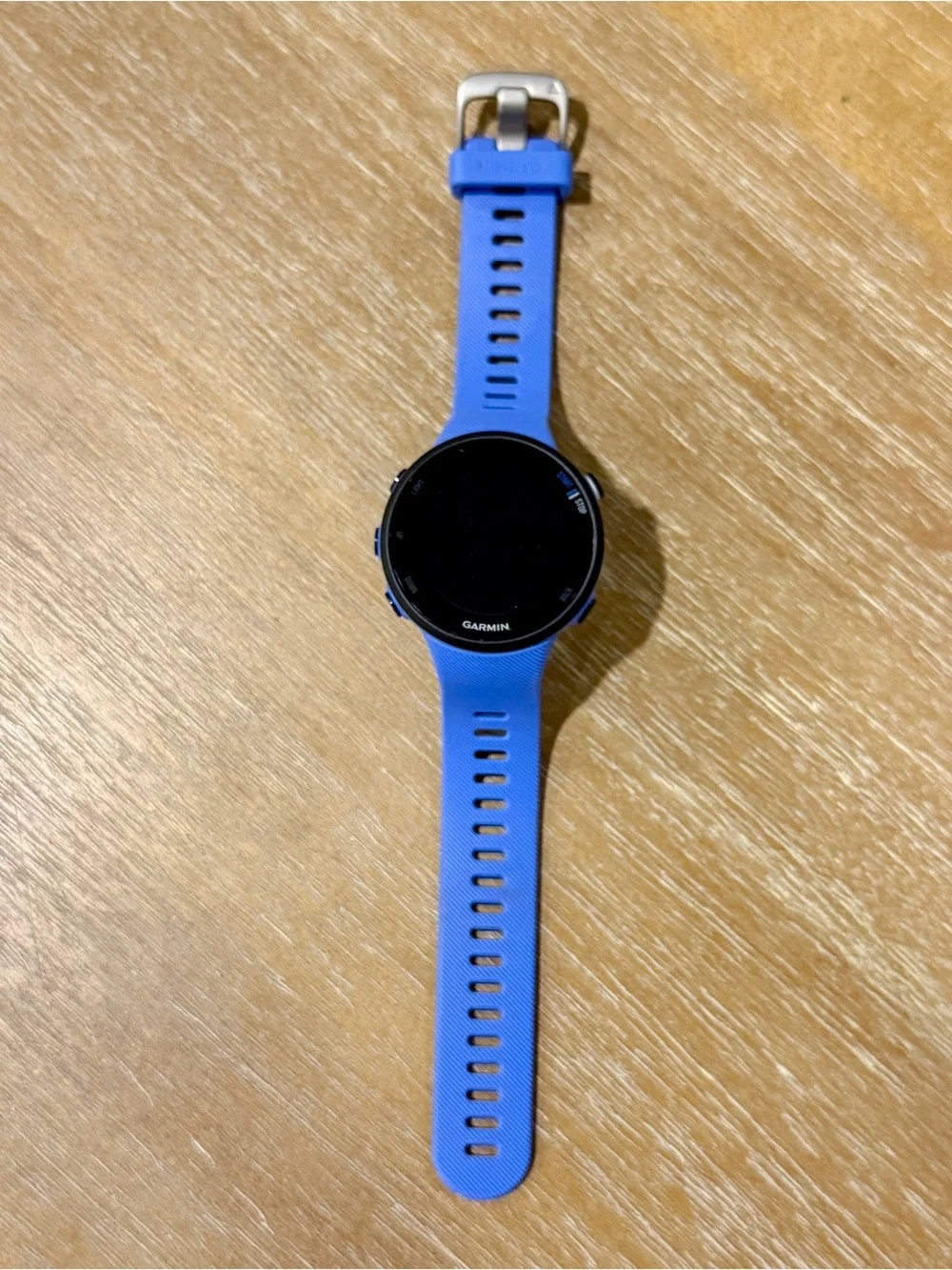 garmin Forerunner 45S Blue Sport GPS Watch with Manuals